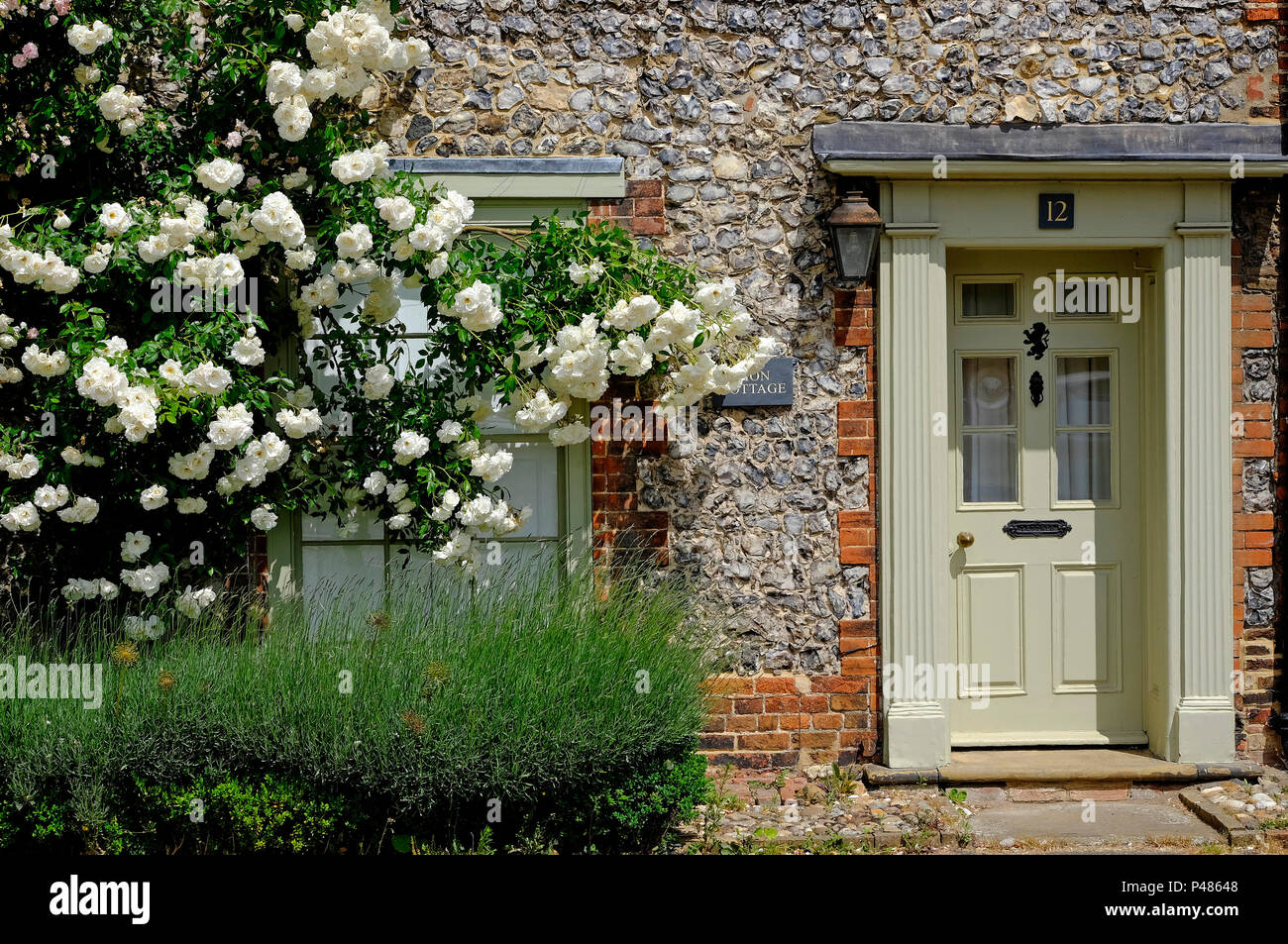 Grazioso cottage in Burnham market, North Norfolk, Inghilterra Foto Stock