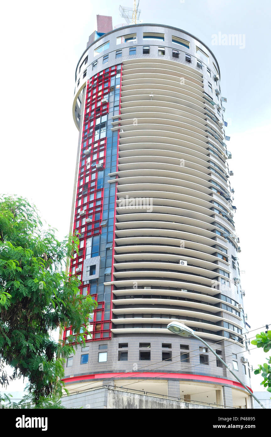 Fachada do condomínio ecentramento ( edifício perrela), BH, MG Foto: Mourão Panda Foto Stock