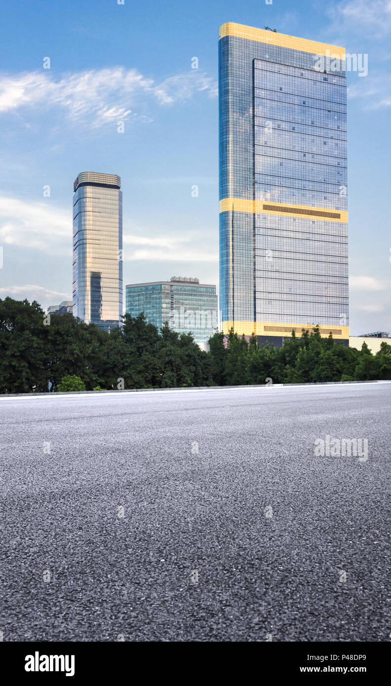 Città di Guangzhou scenario nella provincia di Guangdong Foto Stock