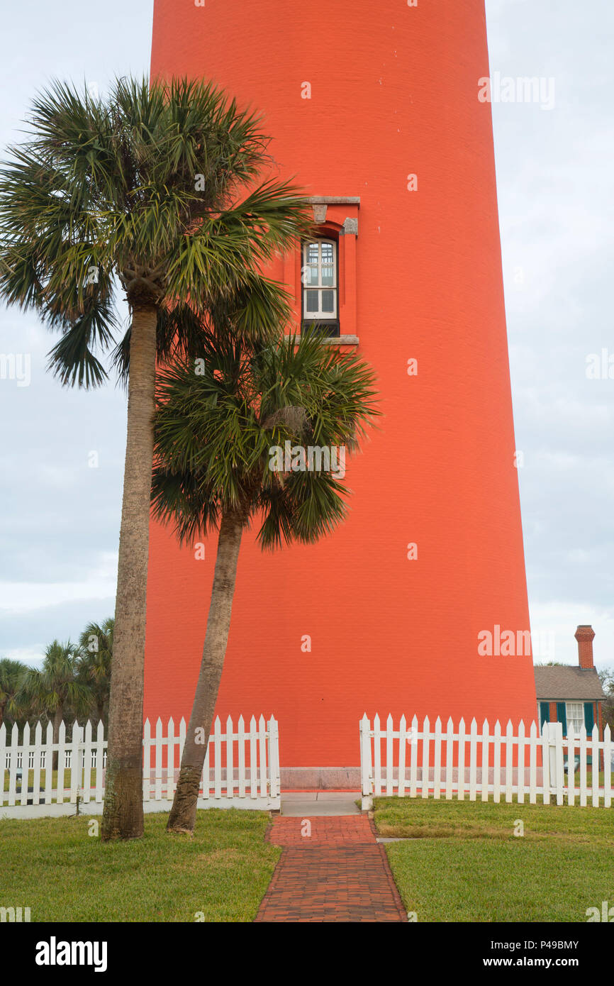 Ponce de Leon ingresso faro, Ponce de Leon luce di ingresso stazione Museum, Florida Foto Stock