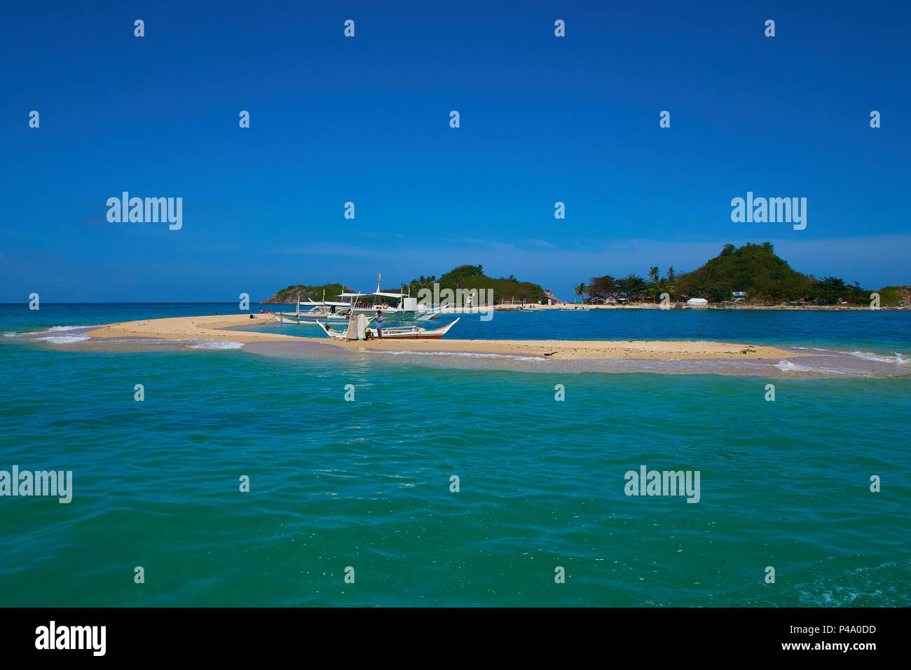 Island Hopping El Nido PALAWAN FILIPPINE Foto Stock