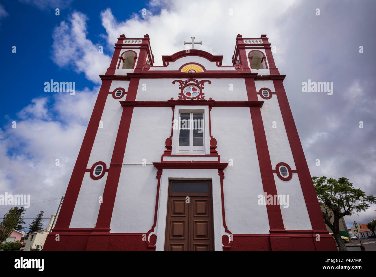 Portogallo Azzorre, Santa Maria Island, Vila do Porto, Ermida de Santa Cappella Antao Foto Stock