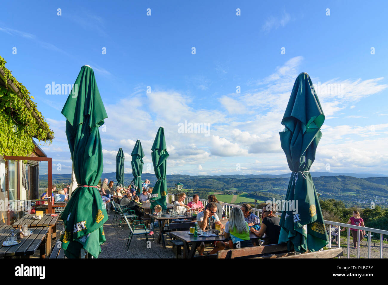 Neulengbach, ristorante di montagna, Buchberg Wienerwald (Vienna Woods), Austria Inferiore, Austria Foto Stock