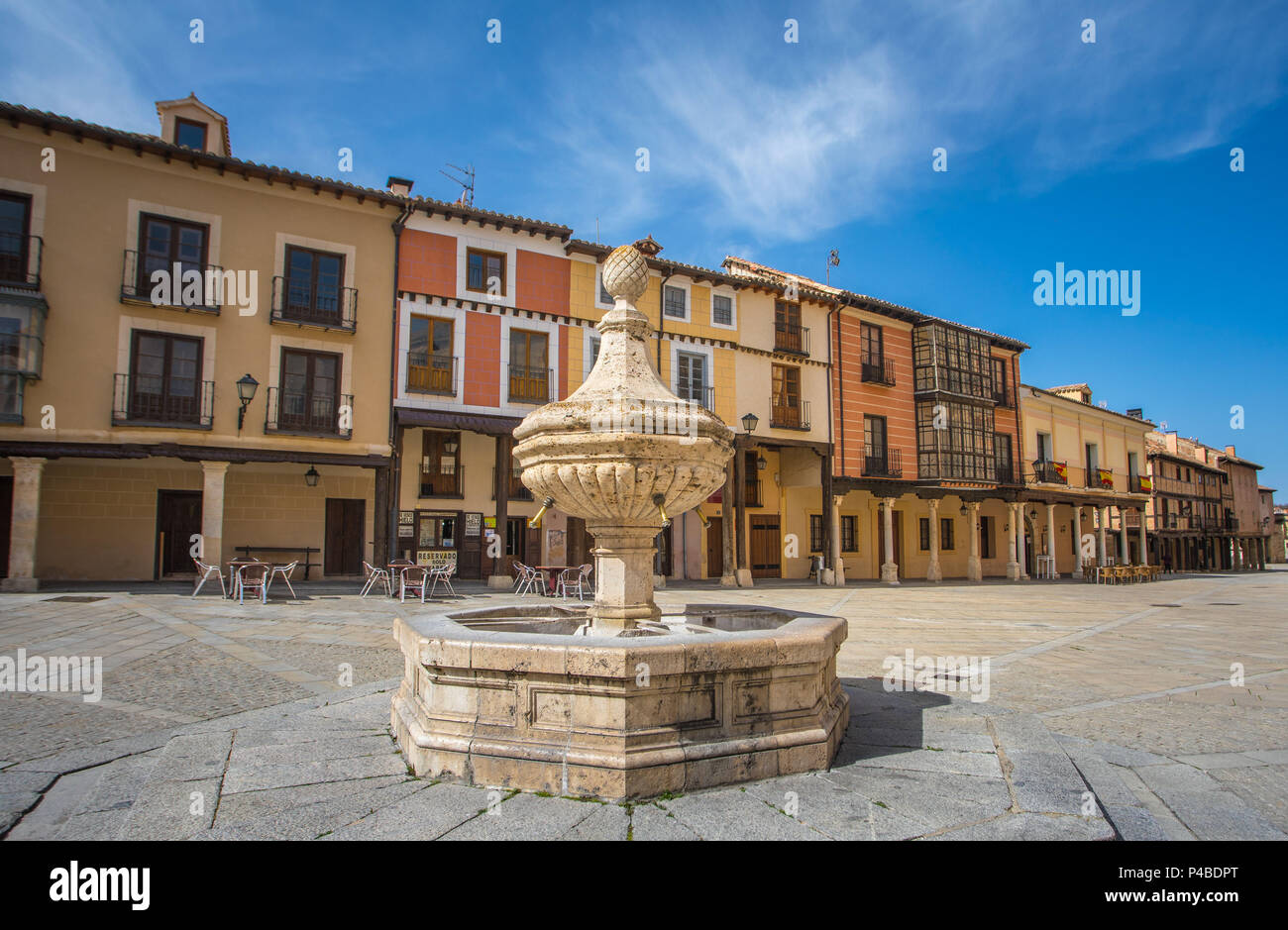 Spagna, Soria Provincia di El Burgo de Osma City Foto Stock