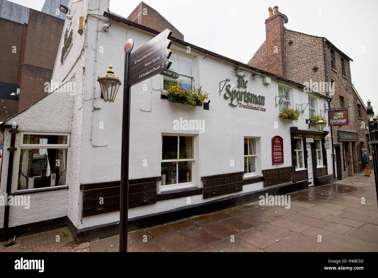 Lo sportivo locanda tradizionale Carlisle Cumbria Inghilterra REGNO UNITO Foto Stock