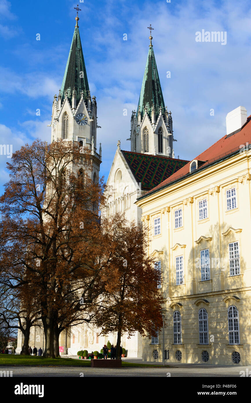 Klosterneuburg, Monastero di Klosterneuburg, chiesa abbaziale, Wienerwald (Vienna Woods), Austria Inferiore, Austria Foto Stock