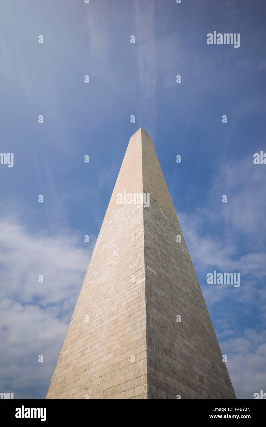 Stati Uniti d'America, il Distretto di Columbia, Washington, National Mall, il Monumento a Washington Foto Stock