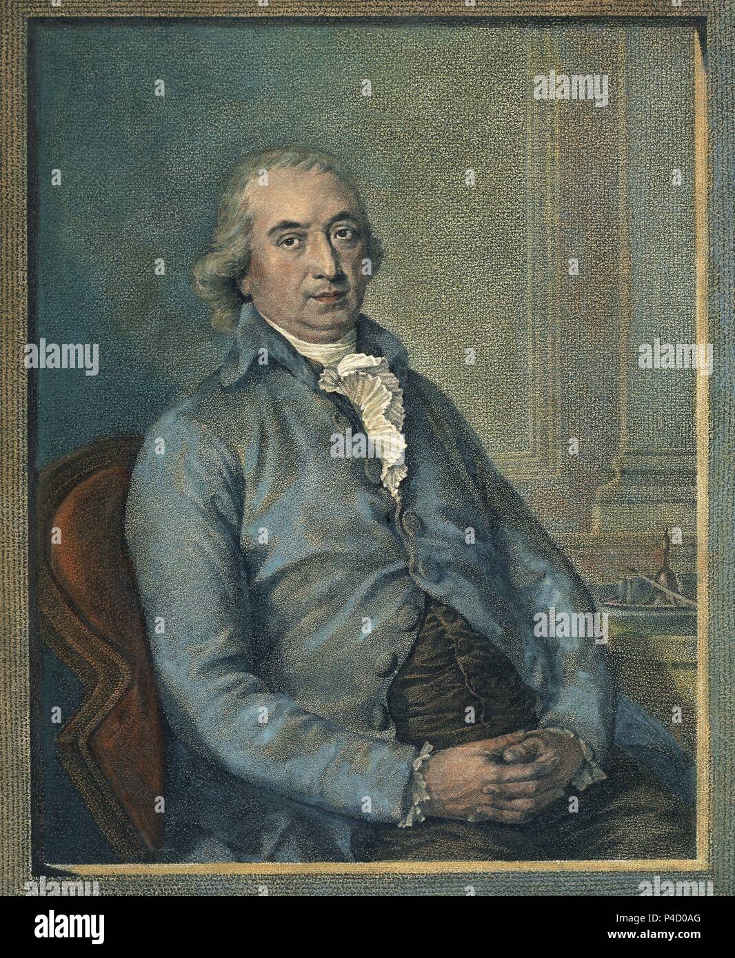 JOHANN GOTTFRIED HERDER - TEOLOGO Y FILOSOFO (1744-1803) -. Foto Stock