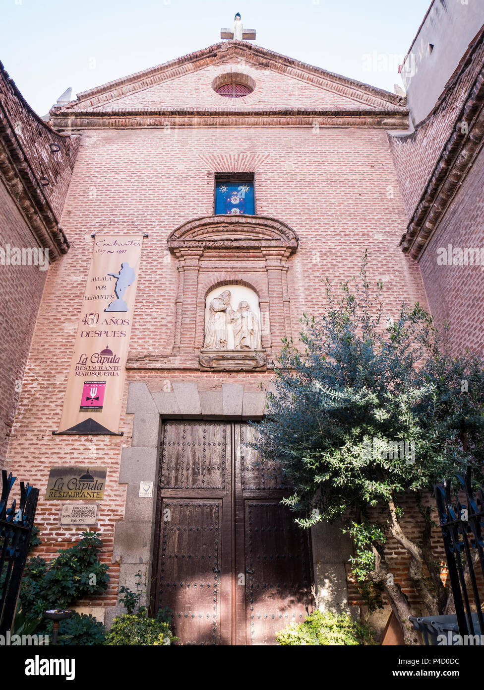Convento de Capuchinos franciscanos de Santa María egipciaca. Alcalá de Henares. Madrid. España Foto Stock