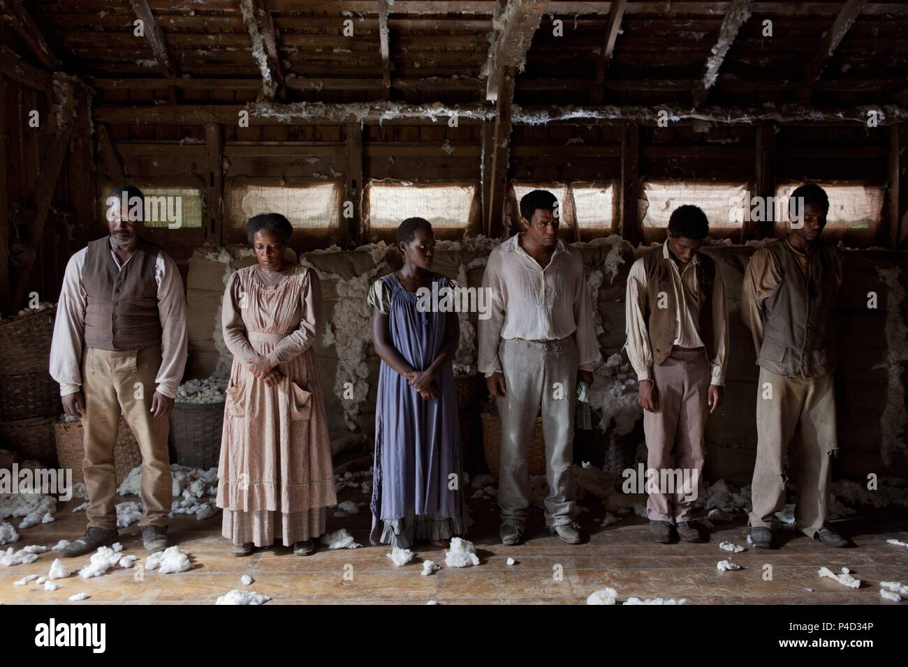 Pellicola originale titolo: 12 anni uno slave. Titolo inglese: 12 anni uno slave. Regista: Steven R. MCQUEEN. Anno: 2013. Stelle: Chiwetel Ejiofor; Lupita Nyong'O. Credito: REGENCY IMPRESE / Album Foto Stock