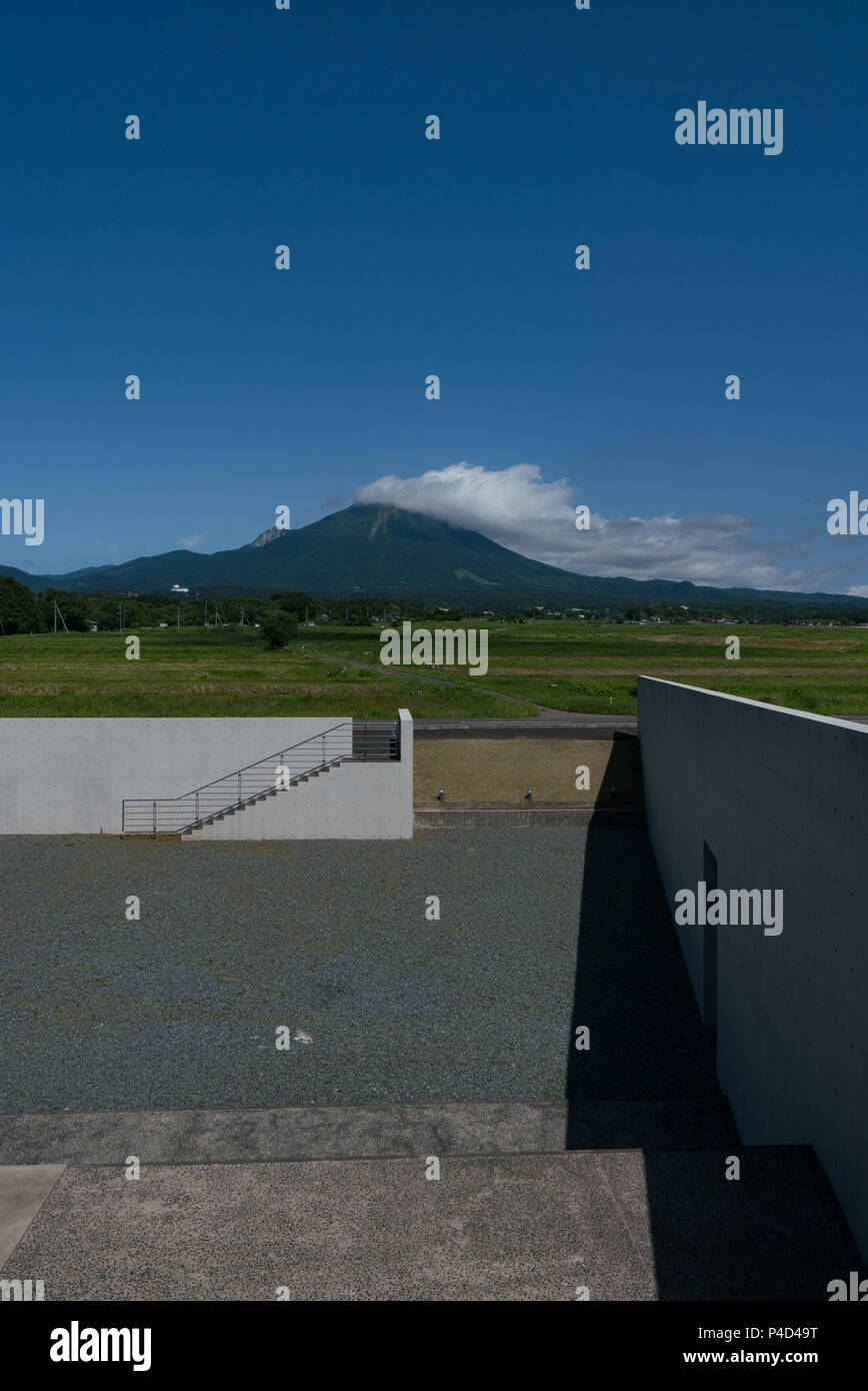 Shoji Ueda museo della fotografia progettato dall architetto giapponese Shin Takamatsu. Foto Stock