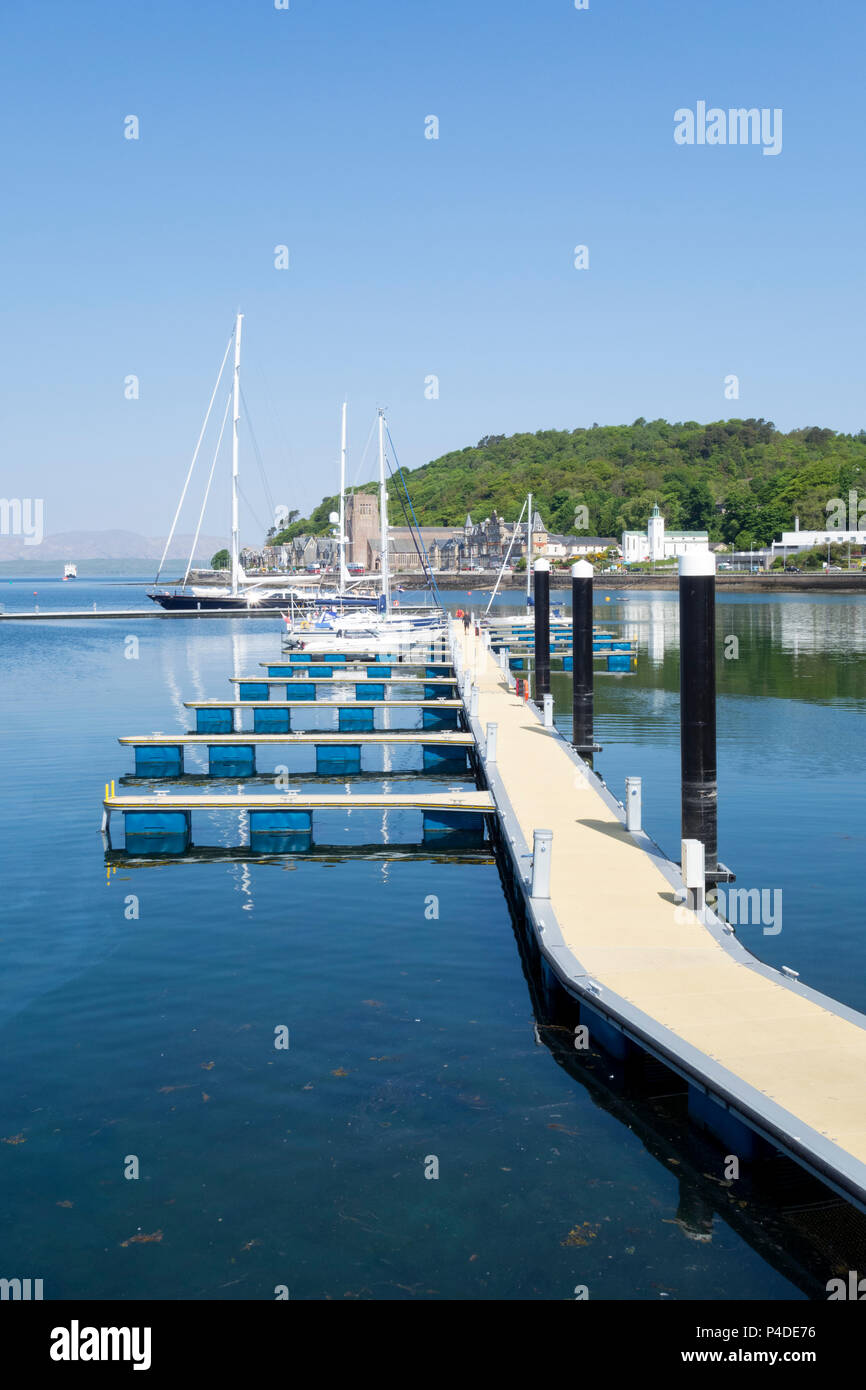 Oban Marina, Argyll and Bute, Scotland, Regno Unito Foto Stock
