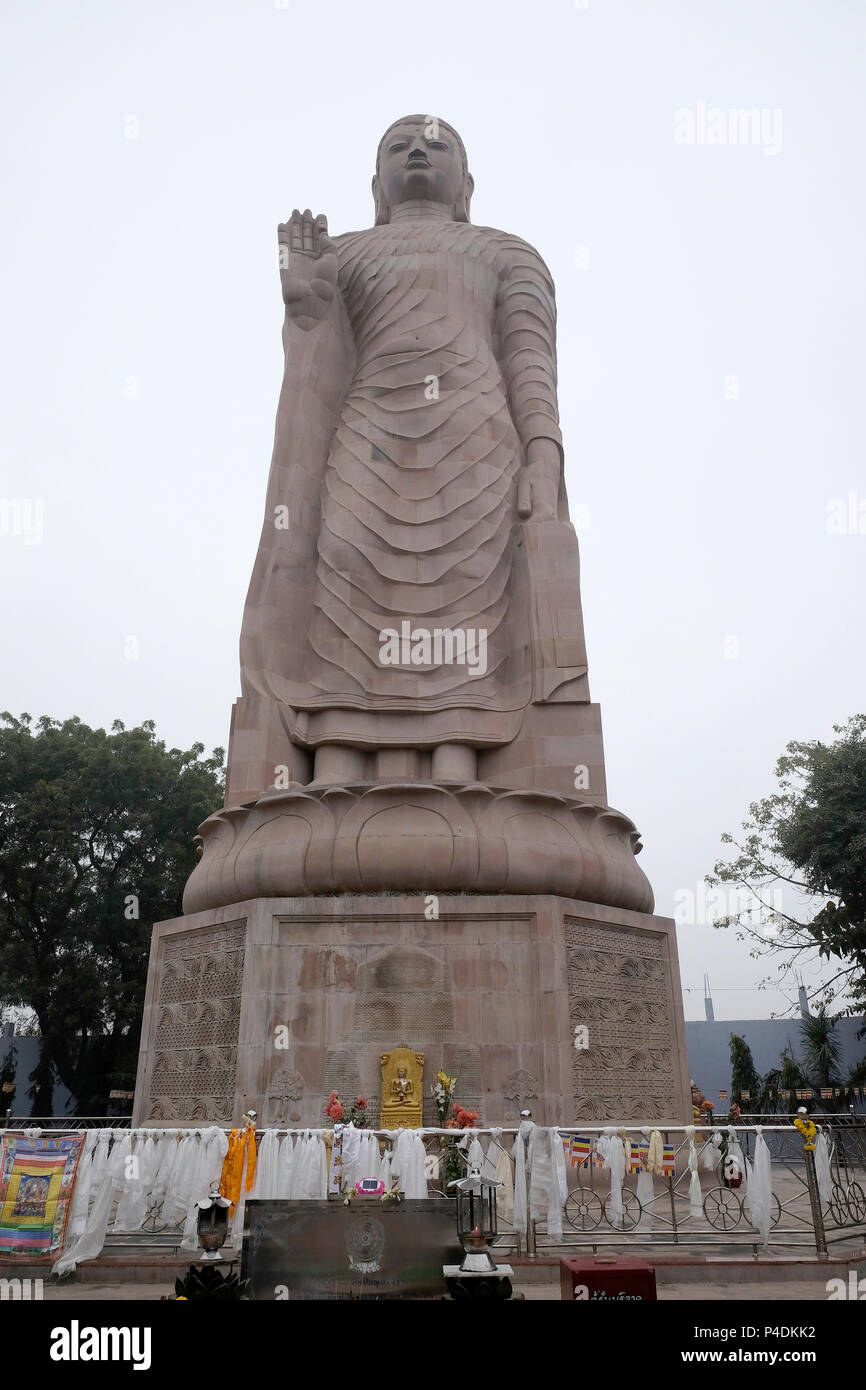 India, Varanasi, Sarnath, vita quotidiana Foto Stock