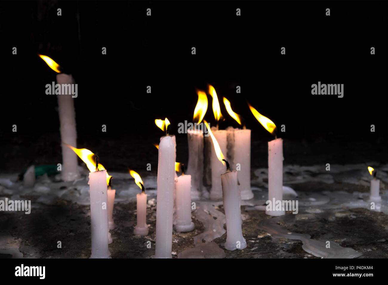 India, Varanasi, Sarnath, vita quotidiana Foto Stock