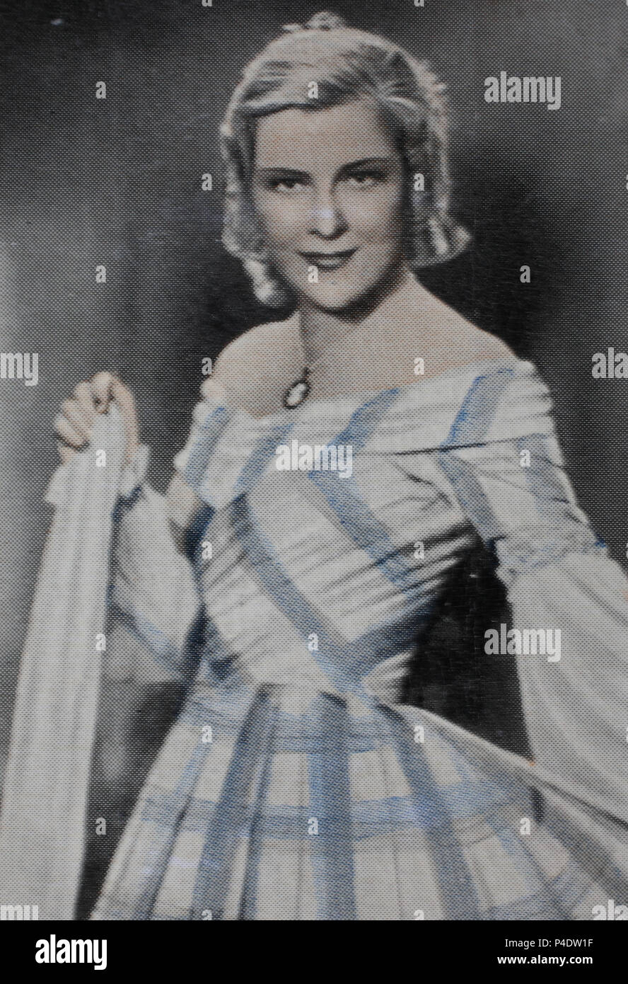 Renate Müller (26 aprile 1906- 7 ottobre 1937) era un tedesco cantante e attrice in entrambe le pellicole silenziose e cinema sonoro, digitale migliorata la riproduzione di un immagine storica Foto Stock