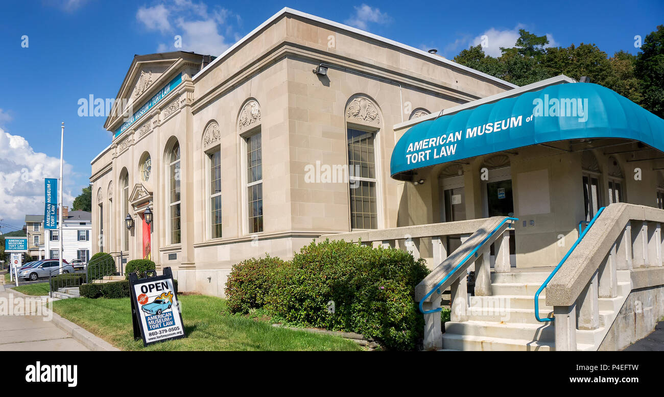 Il Museo Americano di Tort Law fondata da Ralph Nader Foto Stock
