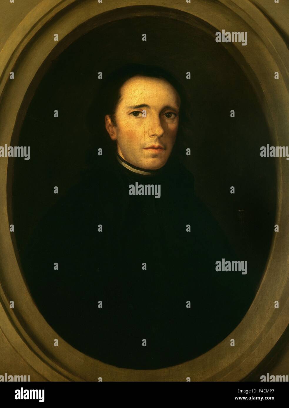 RAMON CABRERA (1794-1833) O/L- Consejero de Estado/ Direttore NOVENO/ PRIMA DE ARRONIZ. Posizione: Academia de la Lengua-COLECCION, MADRID, Spagna. Foto Stock