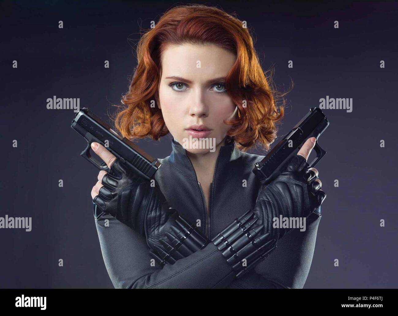 Pellicola originale titolo: I VENDICATORI. Titolo italiano: I VENDICATORI. Regista: Joss Whedon. Anno: 2012. Stelle: Scarlett Johansson. Credit: la meraviglia delle imprese / Album Foto Stock