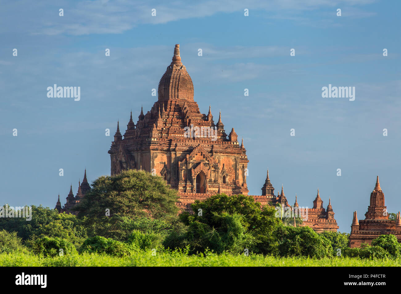 Tempio Sulamani a Bagan, Myanmar Foto Stock