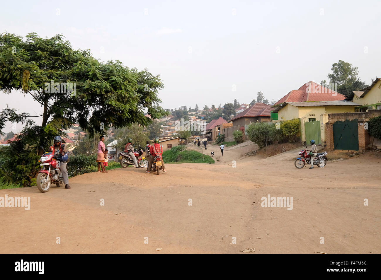 Il Ruanda, Kigali, vita quotidiana Foto Stock