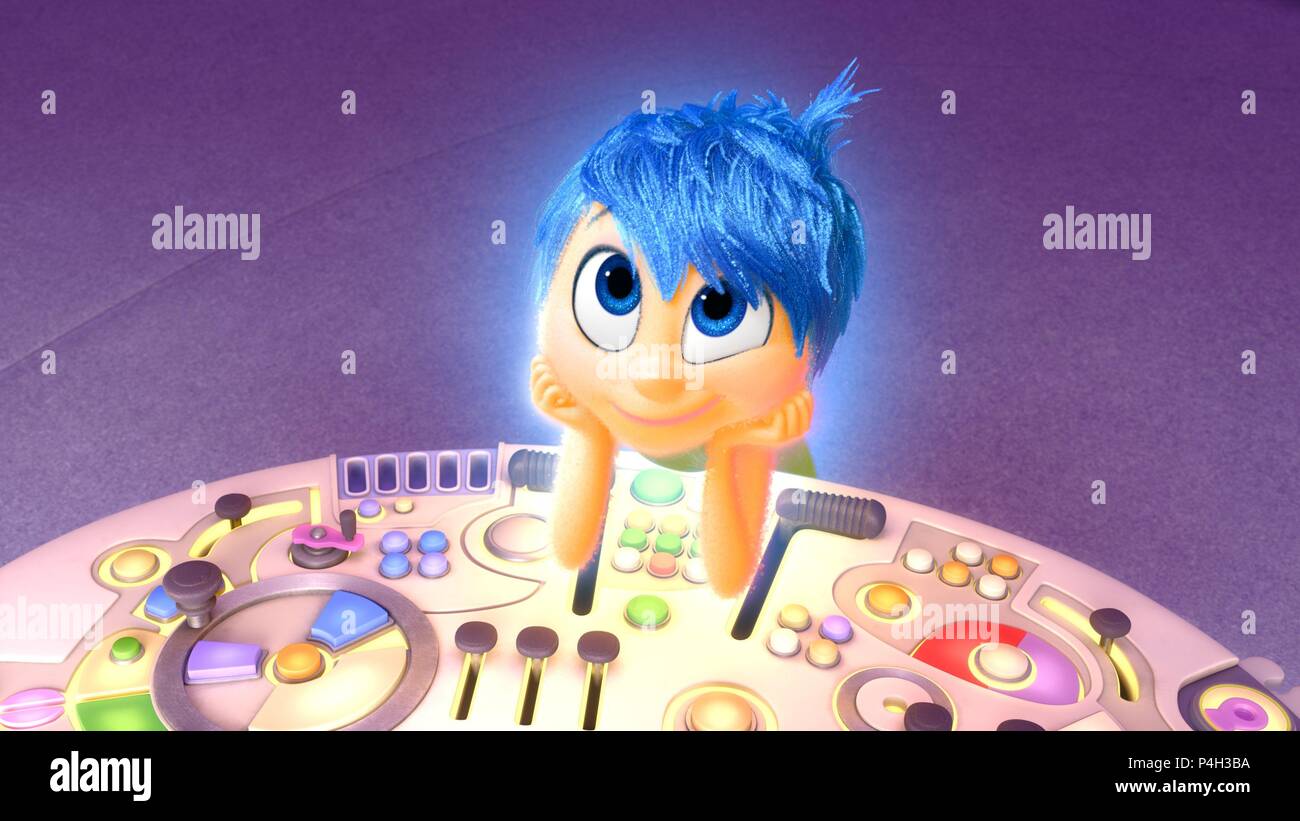 Pellicola originale titolo: fuori l'interno. Titolo inglese: fuori l'interno. Regista: Pete Docter. Anno: 2015. Credito: Pixar Animation Studios / WALT DISNEY PICTURES / Album Foto Stock