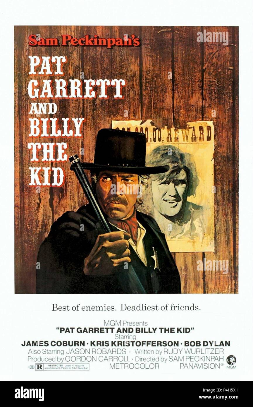 Pellicola originale titolo: PAT GARRET e Billy The Kid. Titolo inglese: PAT GARRET e Billy The Kid. Regista: Sam Peckinpah. Anno: 1973. Credito: M.G.M. / Album Foto Stock