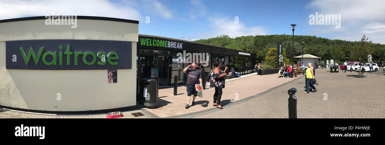 Welcome Break, Michaelwood Servizi - GL11 6GG. Foto Stock