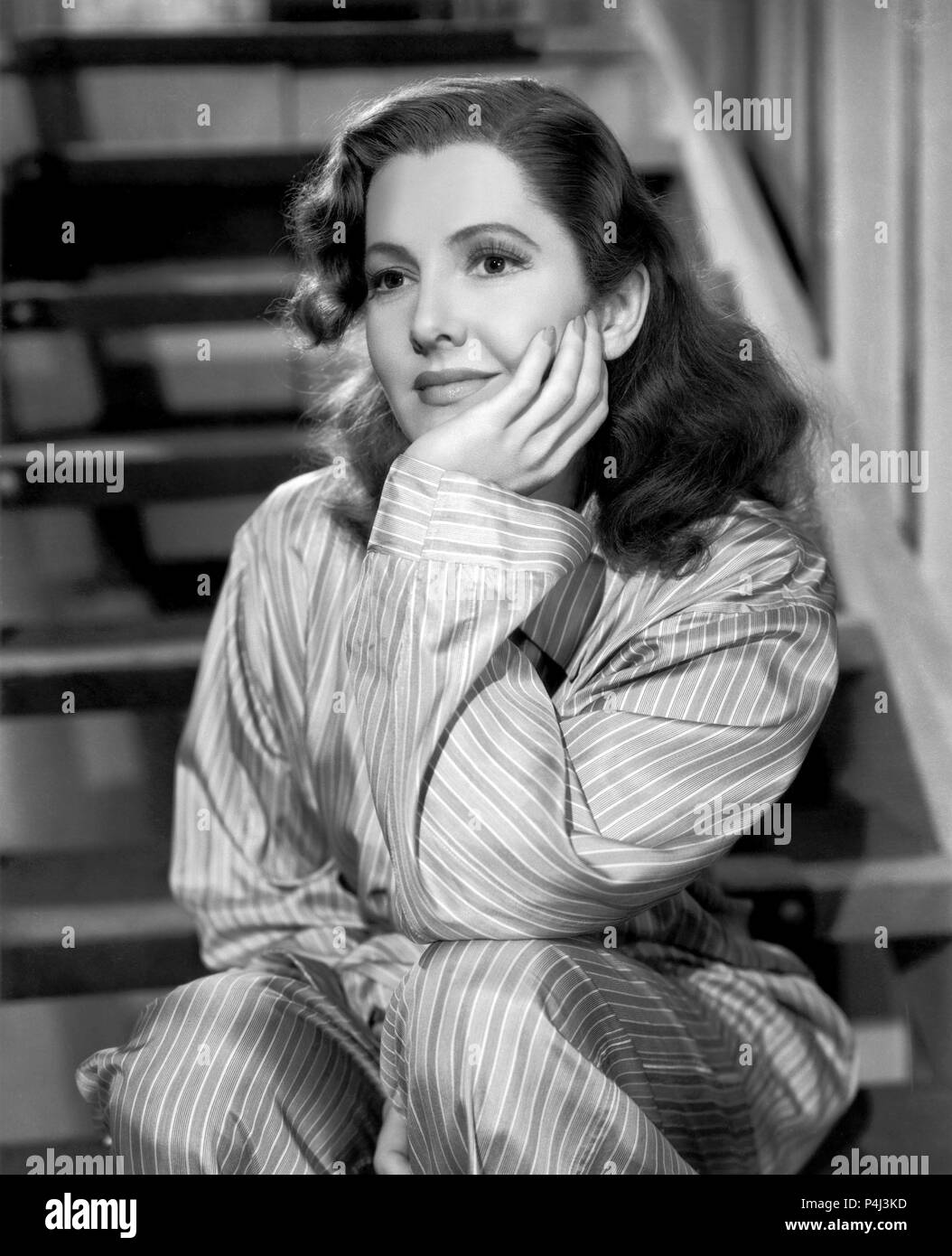 Pellicola originale titolo: il parlare della città. Titolo inglese: il parlare della città. Regista: George Stevens. Anno: 1942. Stelle: JEAN ARTHUR. Credito: Columbia Pictures / Album Foto Stock