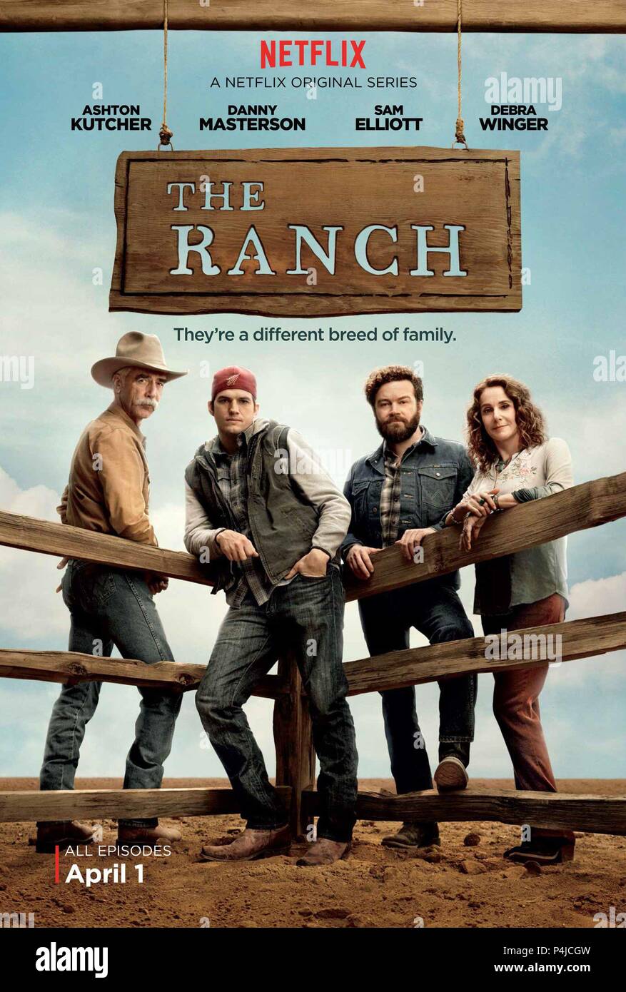 Pellicola originale titolo: il ranch. Titolo inglese: il ranch. Regista: JIM PATTERSON; DON REO. Anno: 2016. Credito: NETFLIX / Album Foto Stock