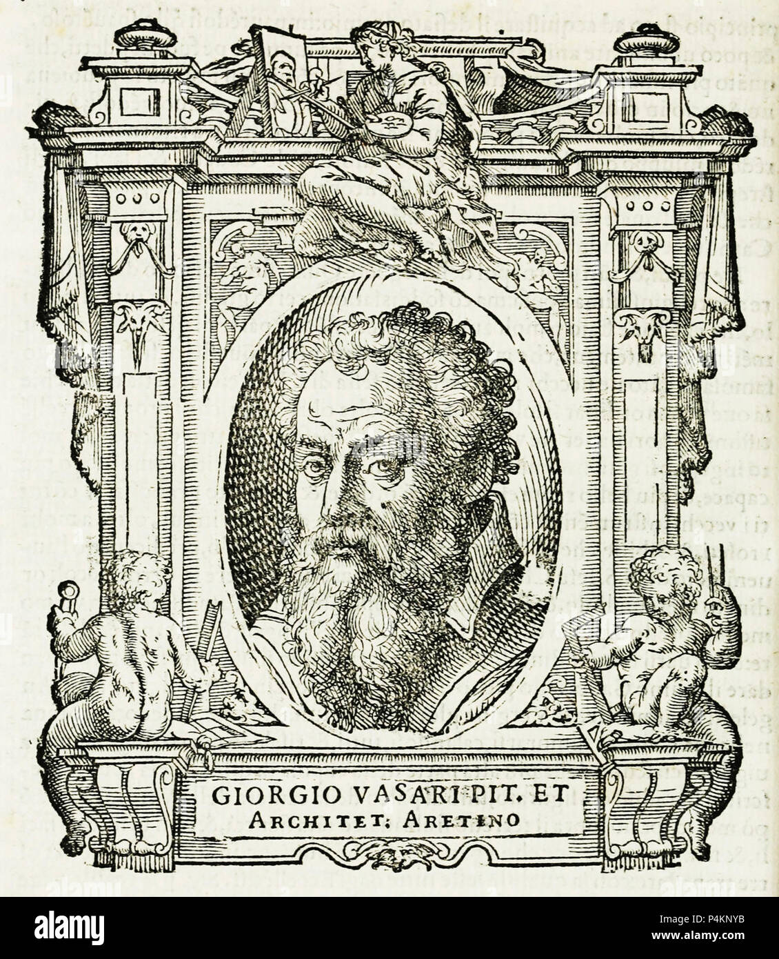 159 le vite, Giorgio Vasari. Foto Stock