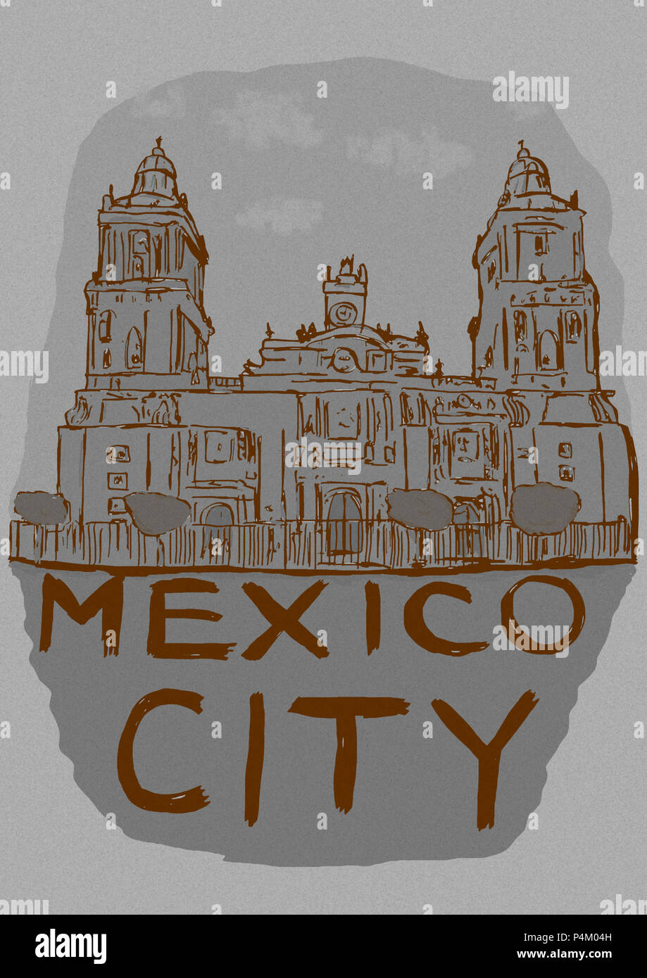 Città del Messico classic Foto Stock