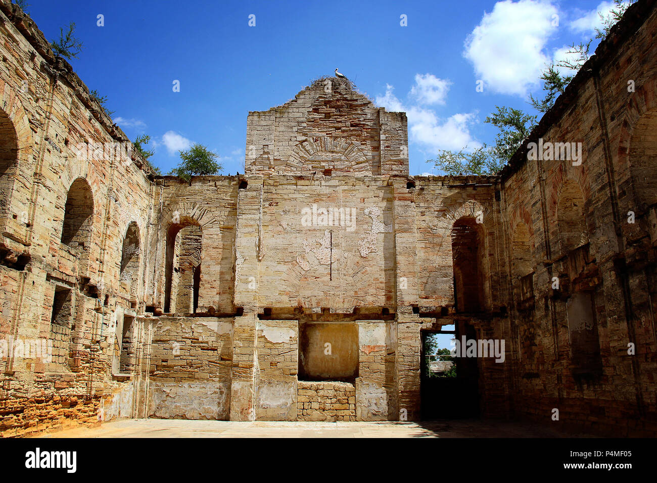 Vecchia chiesa tedesca. Foto. L'Ucraina Foto Stock