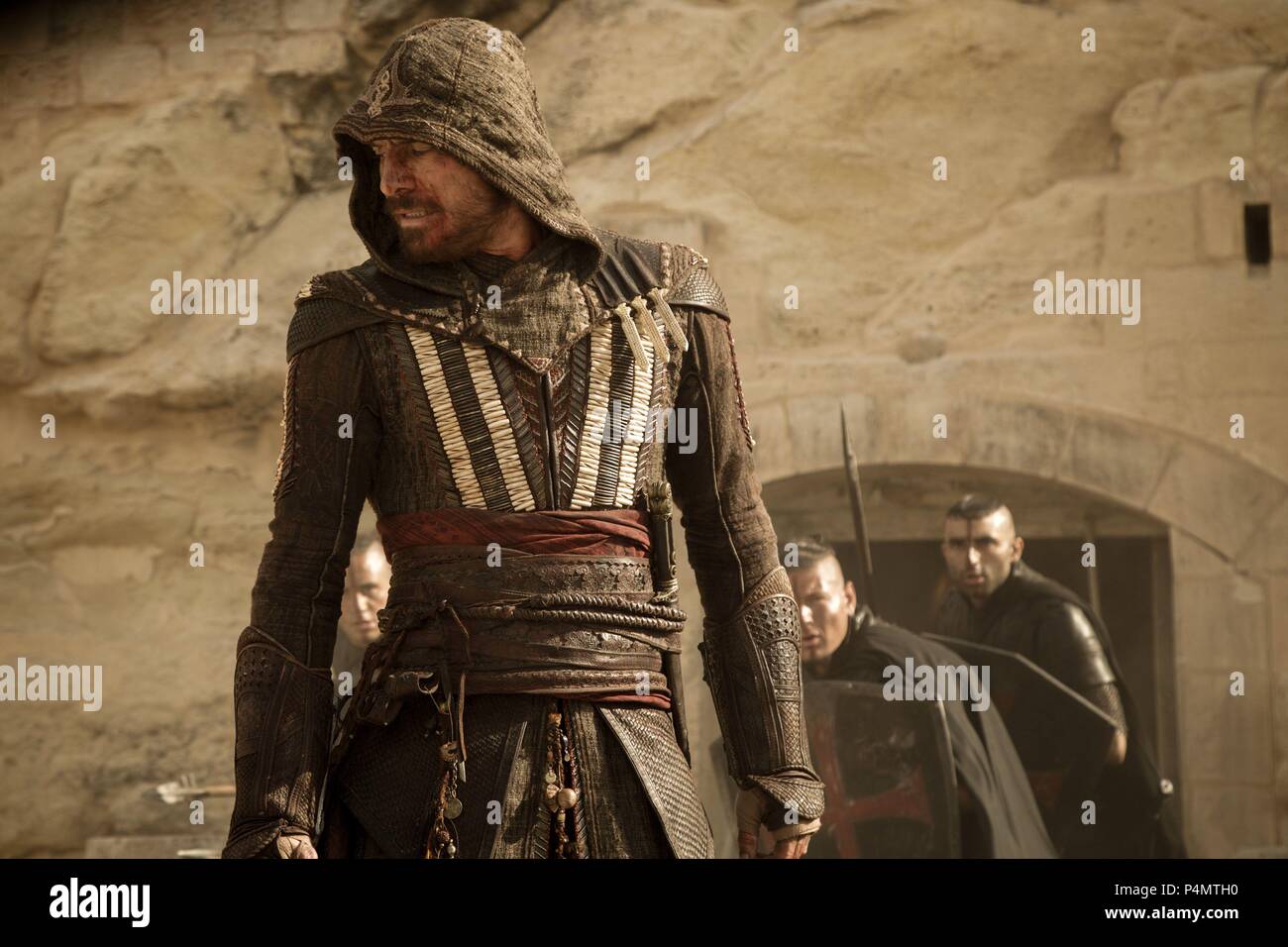 Pellicola originale titolo: Assassin's Creed. Titolo inglese: Assassin's Creed. Regista: JUSTIN KURZEL. Anno: 2016. Stelle: Michael Fassbender. Credito: 20TH CENTURY FOX/REGENCY ENT/UBISOFT MOTION/DMC/HONG KONG AL / Album Foto Stock