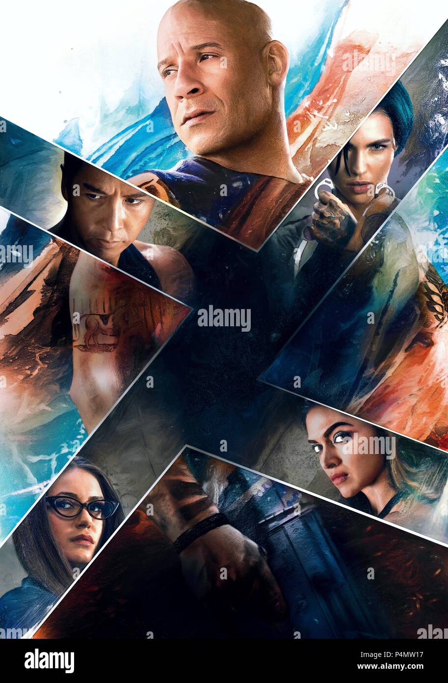 Pellicola originale titolo: XXX: IL RITORNO DI XANDER CAGE. Titolo inglese:  XXX: IL RITORNO DI XANDER CAGE. Regista: D. J. CARUSO. Anno: 2017. Credito:  gabbia di acero PRODuna razza filmRevolution StudiosROX PROD 