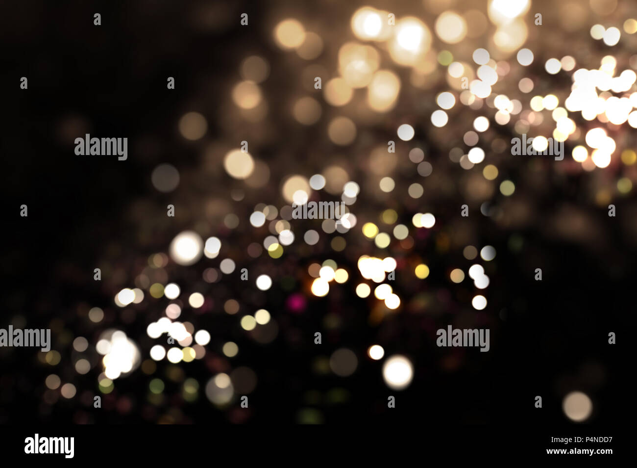 Abstract di sfondo bokeh luci Foto Stock