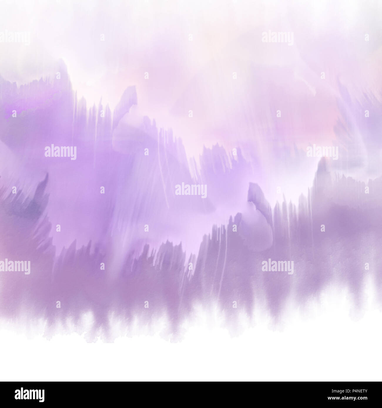 Abstract con sfondo viola texture ad acquerello Foto Stock