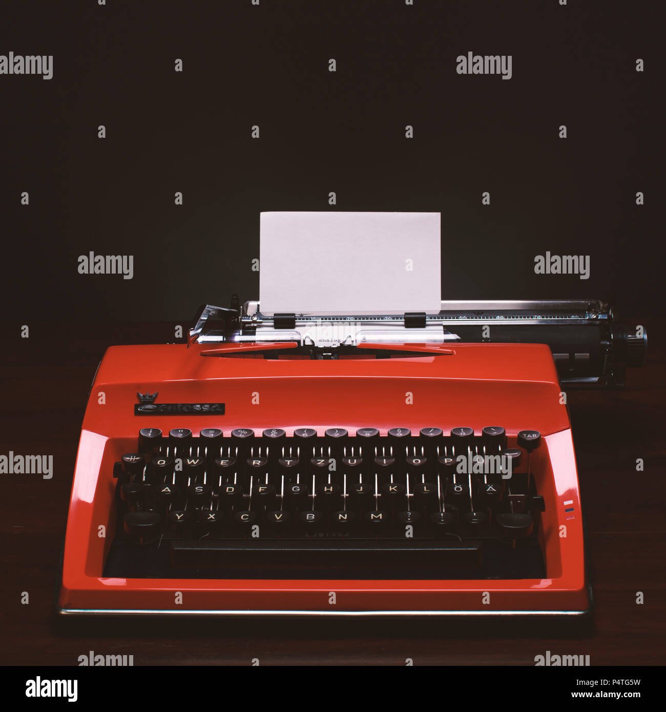 Nastri inchiostratori per macchine da scrivere, Schreibmaschine Foto Stock