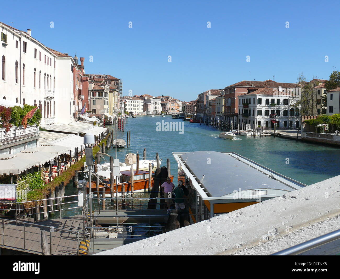 Venezia, Italia, 2 ottobre 2011: il Canal Grande a Venezia Foto Stock