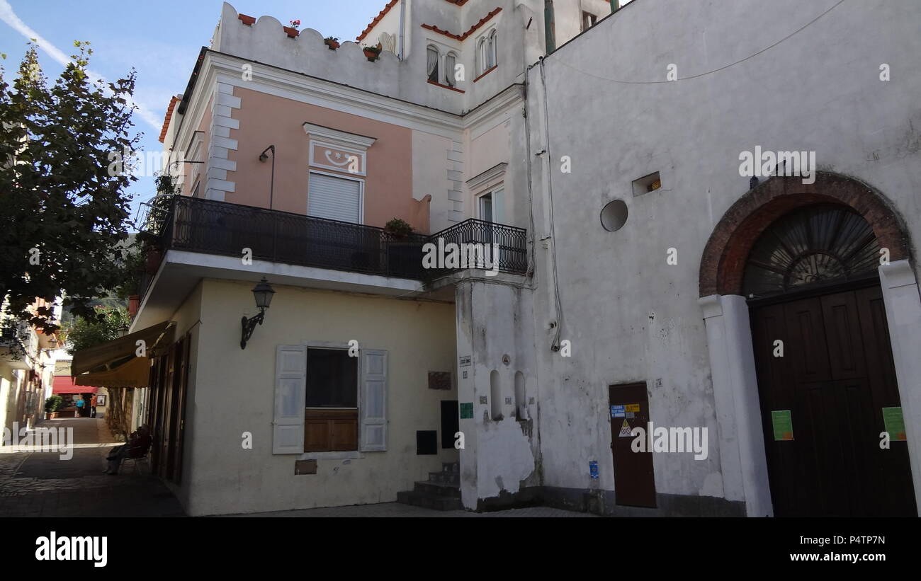 Scene da isola italiana di Capri Foto Stock
