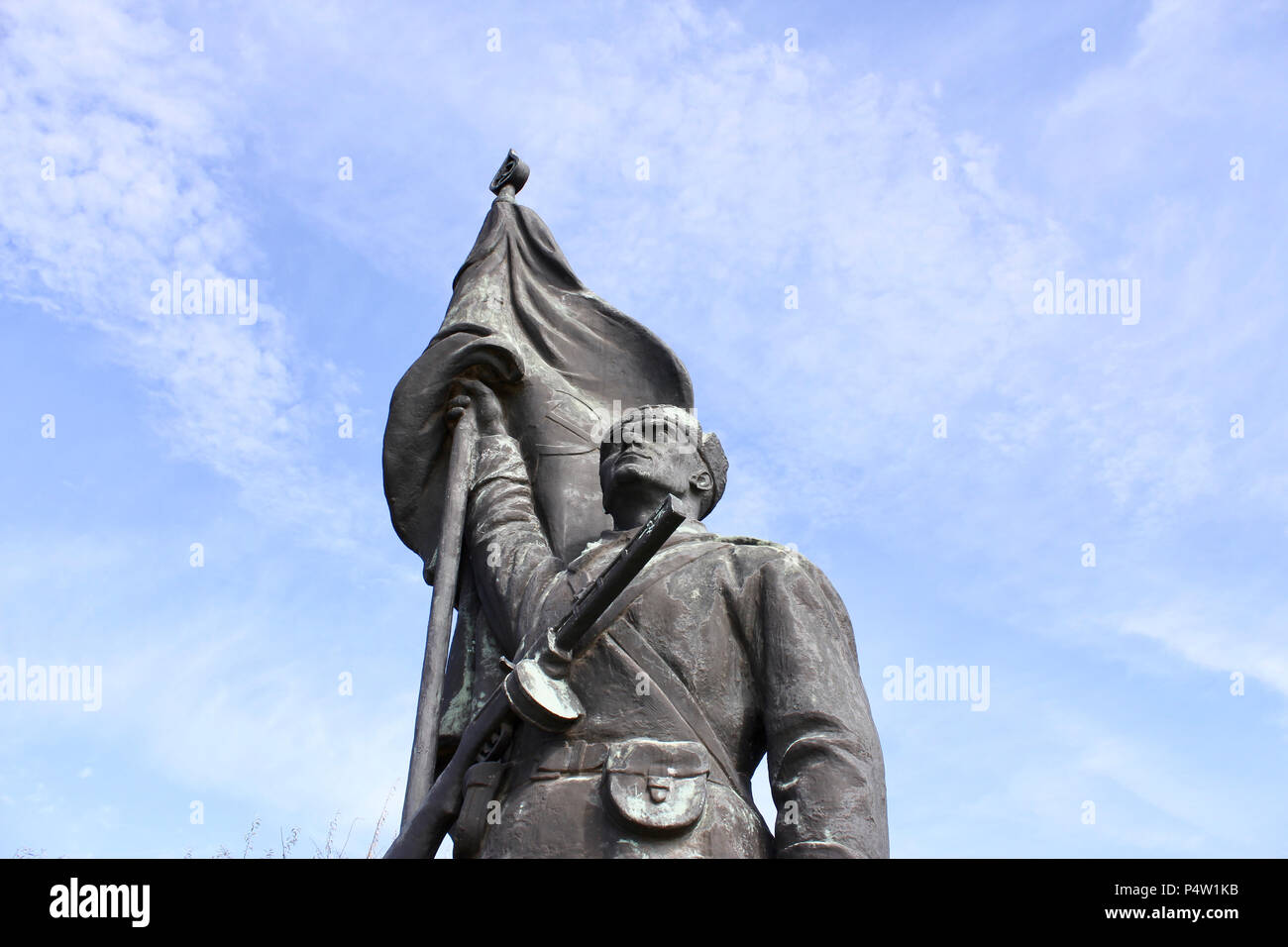 Memento Park è un open-air museum si trova a Budapest, in Ungheria. Foto Stock