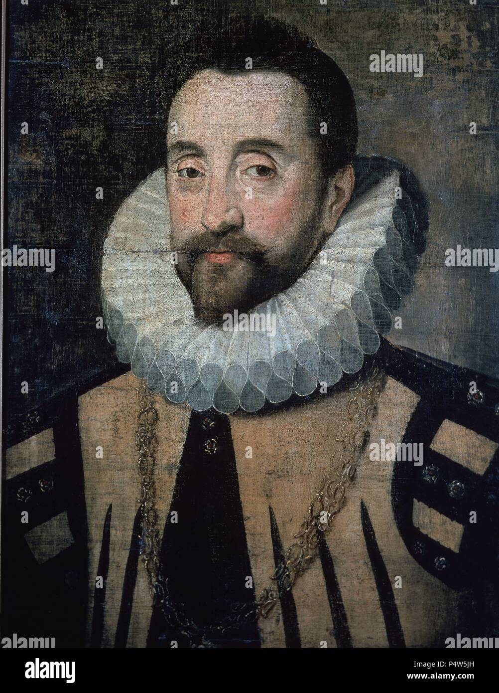 BALTASAR DE ZUÑIGA (1561-1622) - VALIDO DE Felipe IV - SIGLO XVII. Posizione: PALACIO LOBKOWICZ, NELAHOZEVES, Repubblica ceca. Foto Stock