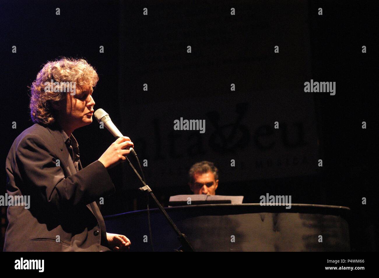 La cantaora de flamenco Mayte Martín. Foto Stock