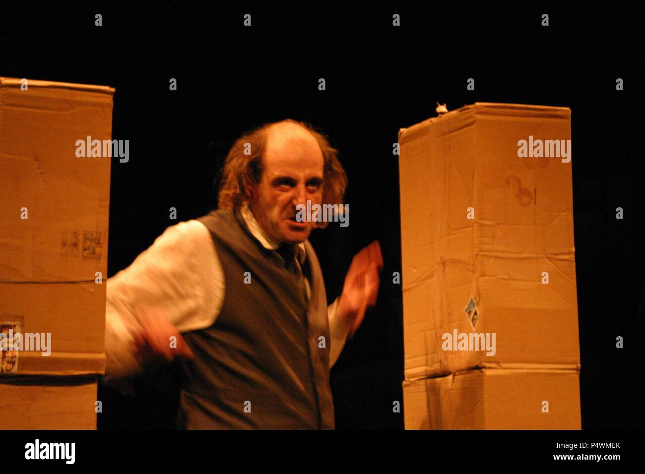 "Circ d'Hivern', producido por el 'Ateneu Popular de Nou Barris'. Foto Stock