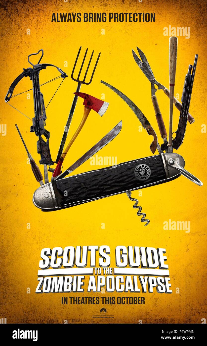 Pellicola originale titolo: SCOUT GUIDA ALLA Zombie Apocalypse. Titolo inglese: SCOUT GUIDA ALLA Zombie Apocalypse. Regista: CHRISTOPHER LANDON. Anno: 2015. Credito: BROKEN ROAD PRODUCTIONS/BRUCKS ENT/OOPS DOUGHNNUTS PRO/PARAM / Album Foto Stock