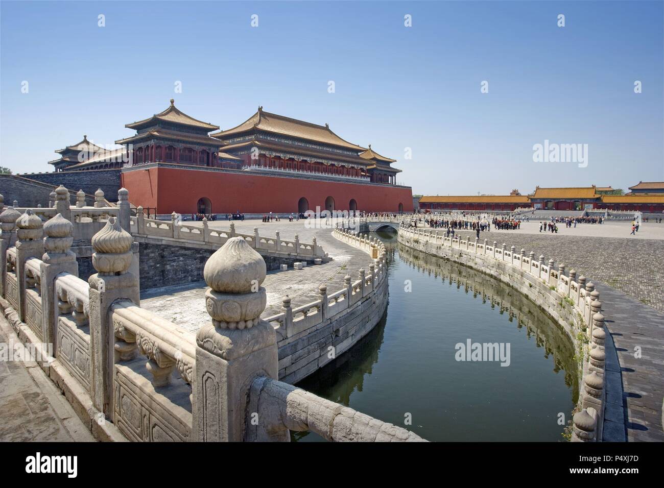 Cina. Pechino. Interno della Città Proibita (XV secolo). Foto Stock
