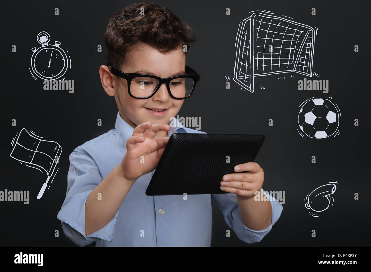 Calcio online immagini e fotografie stock ad alta risoluzione - Alamy