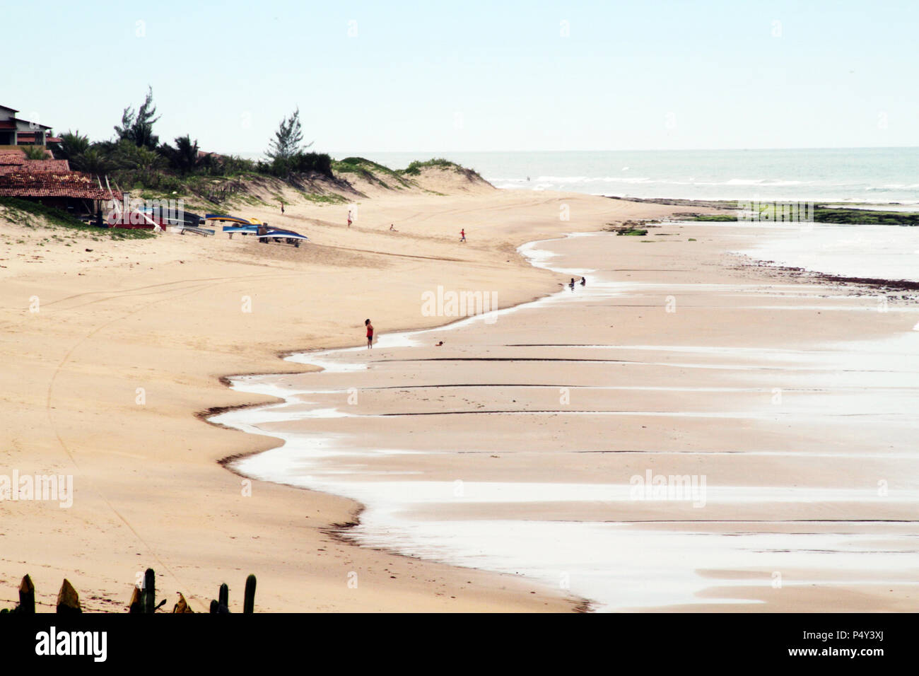 São José Spiaggia, São Miguel do Gostoso, Rio Gande do Norte, Brasile Foto Stock