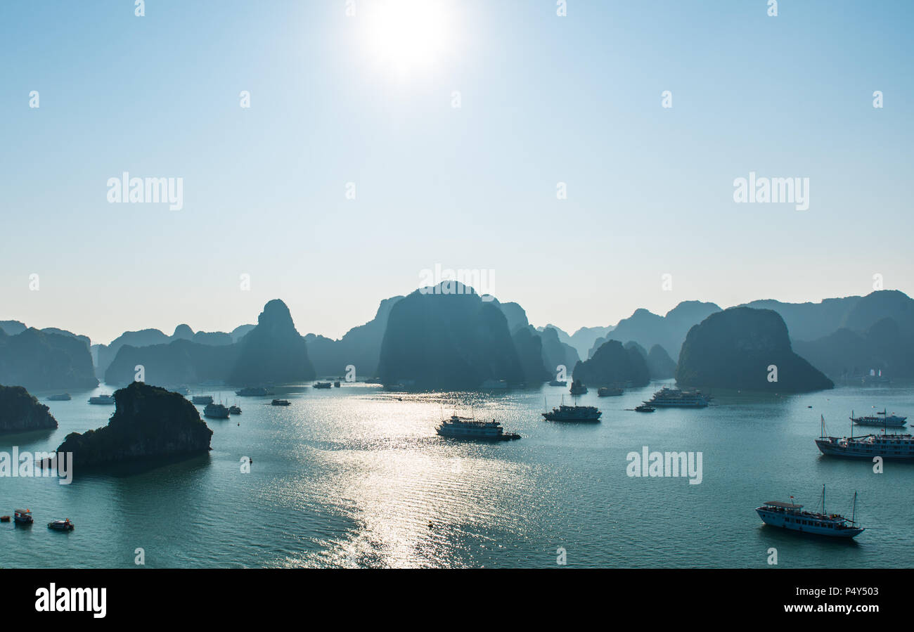 Halong Bay Vietnam Foto Stock