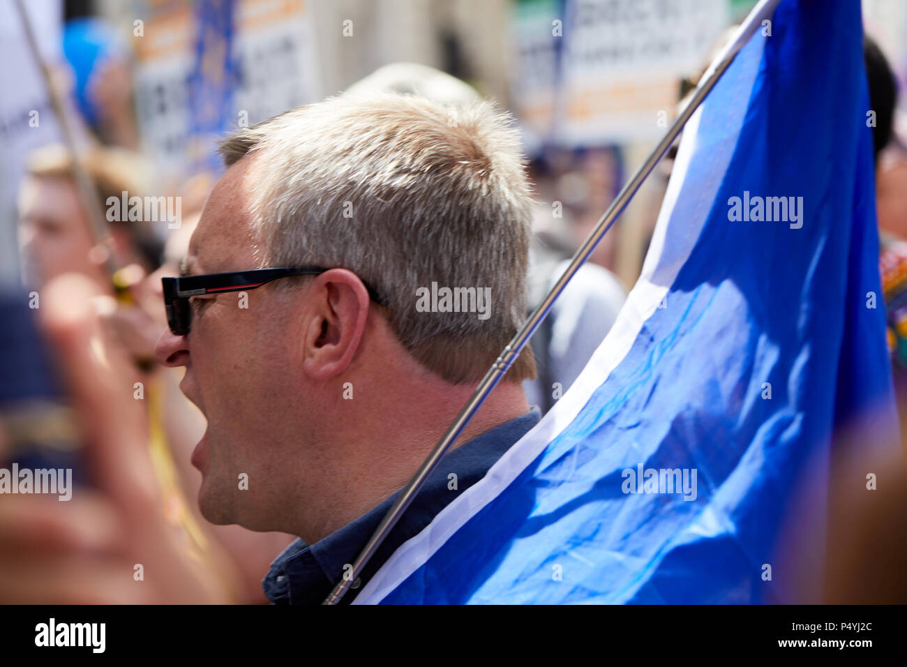 Londra, Regno Unito. 23 Giugno 2018: voto popolare marzo. Credito: Kevin Frost/Alamy Live News Foto Stock