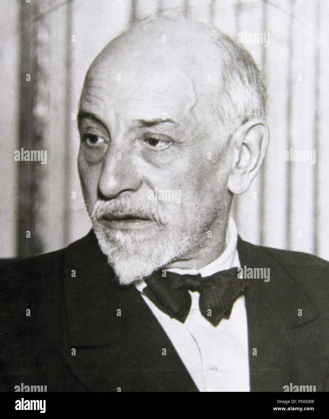 PIRANDELLO Luigi (Agrigento, 1867-Roma, 1936). Escritor italiano. Premio Nobel de Literatura en 1934. Foto Stock